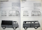 Preview: Renault Estafette Modelprogram 1962 Carbrochure (7158)